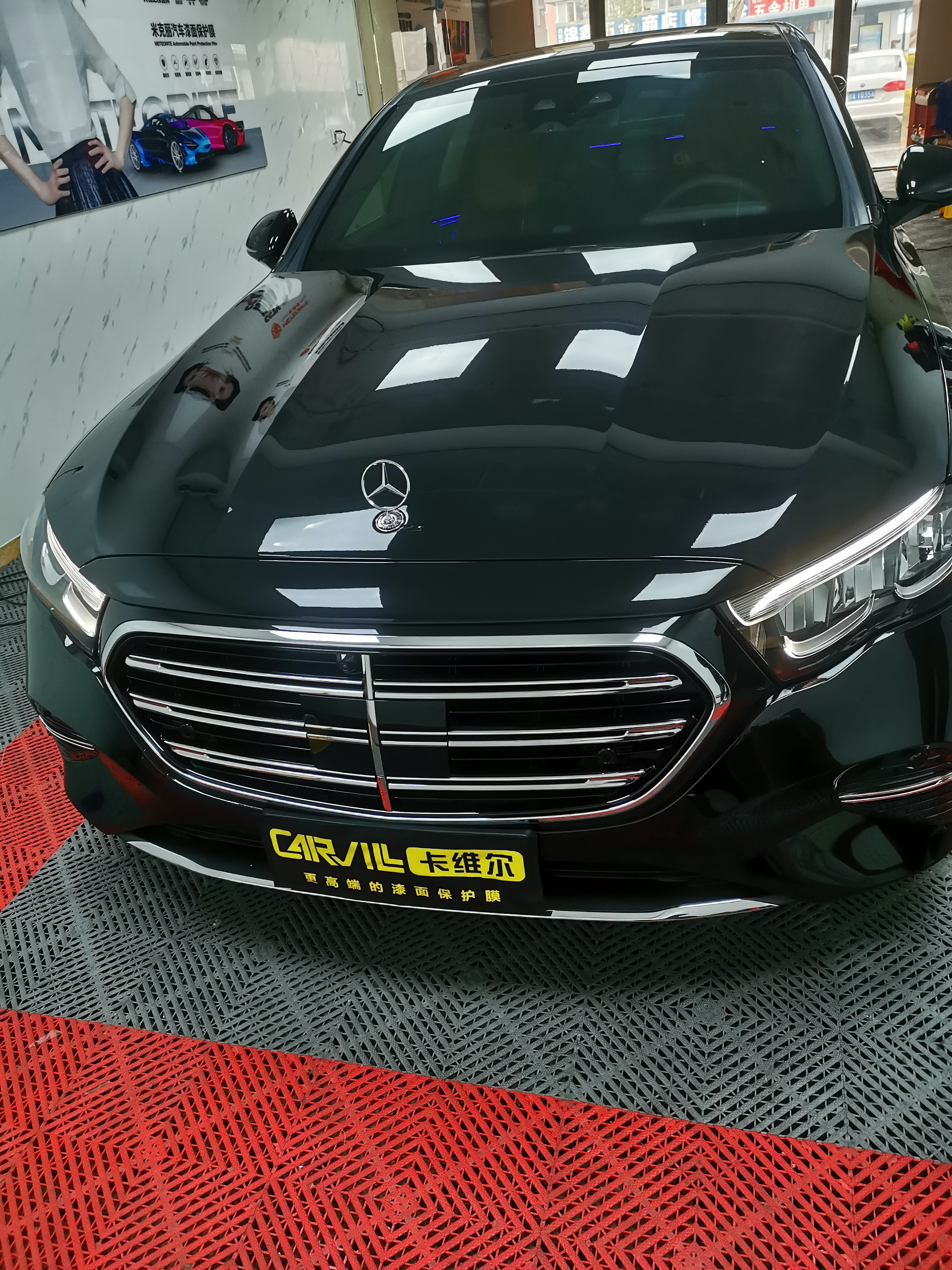 奔驰E300L装贴E2