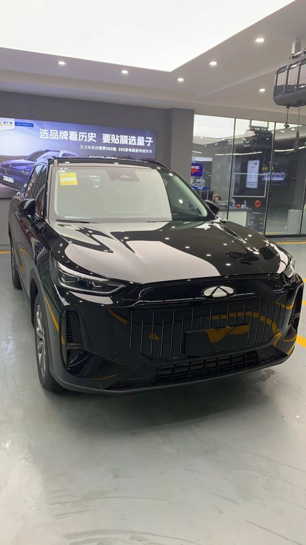 奇瑞T9装贴M8-钻石系列车衣8.5