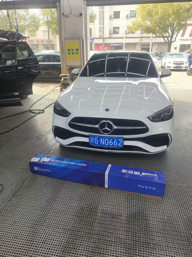 奔驰奔驰C260L装贴M6-钻石系列车衣6.5