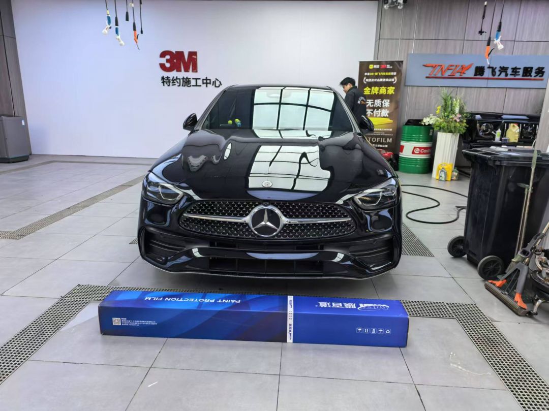 奔驰奔驰C260L装贴M6-钻石系列车衣6.5