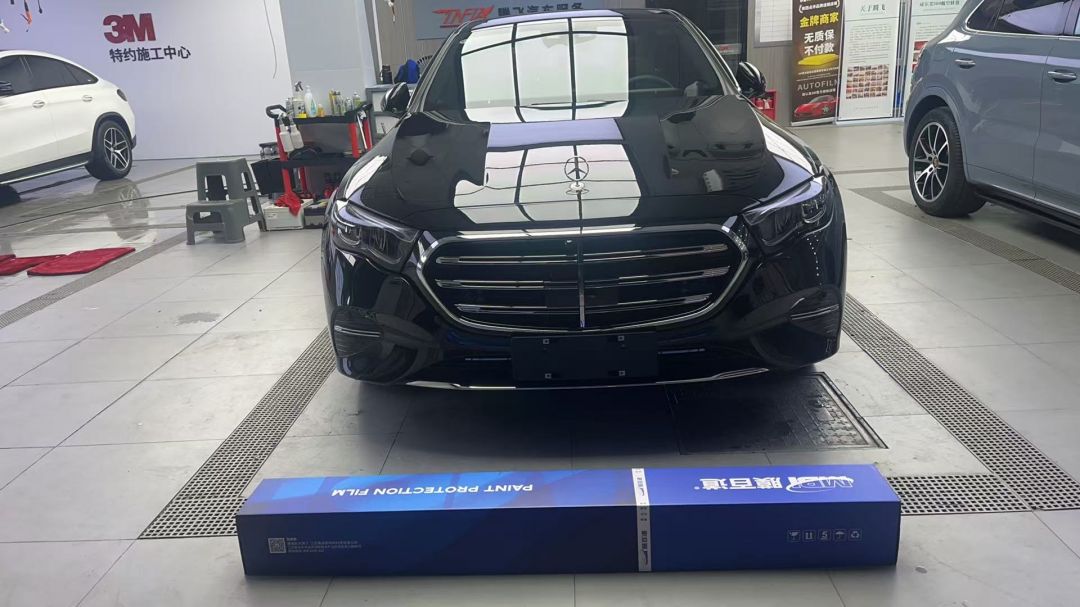 奔驰奔驰E300L装贴M7-钻石系列车衣7.5