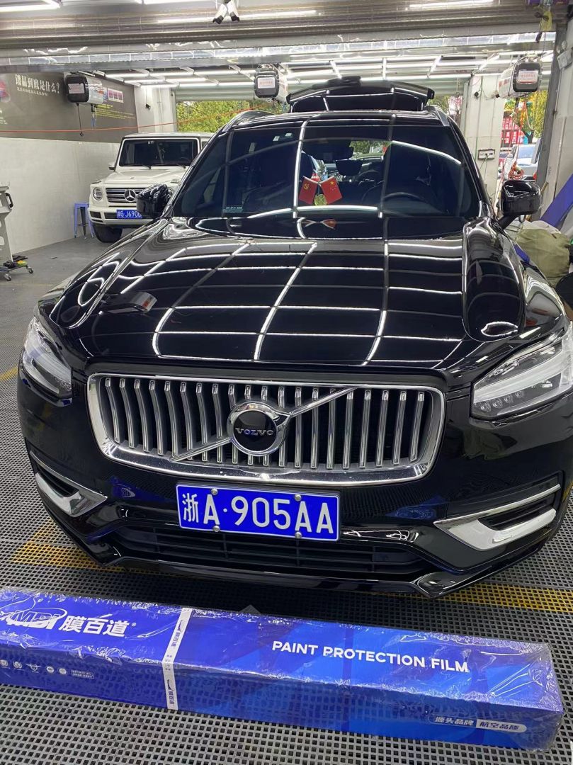 沃尔沃xc90装贴B7-铂金系列车衣7.5
