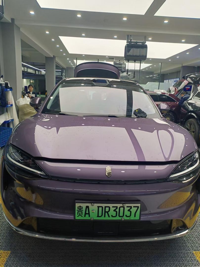 奇瑞智界R7装贴M8-钻石系列车衣8.5