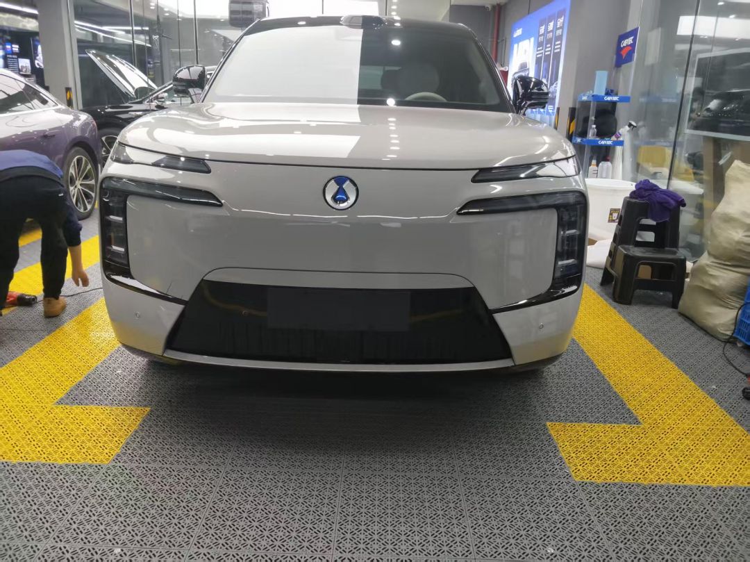 比亚迪腾势N8L装贴M8-钻石系列车衣8.5