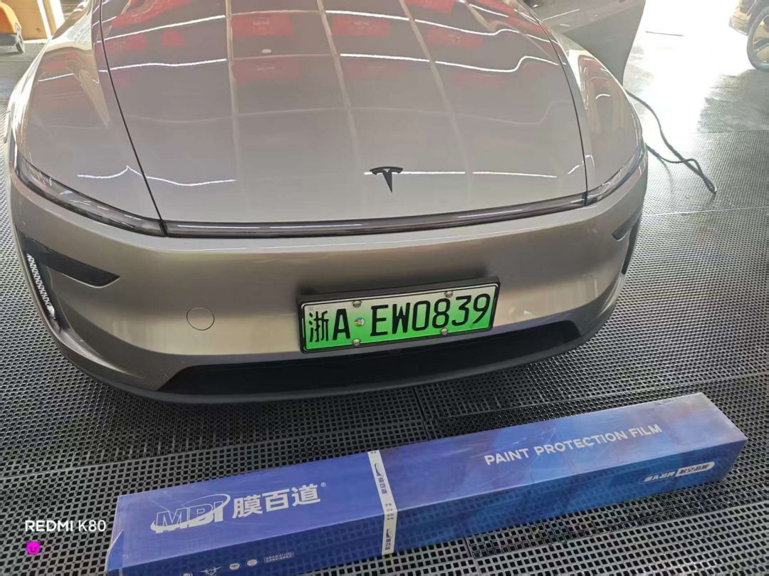 特斯拉Model YL装贴M7-钻石系列车衣7.5