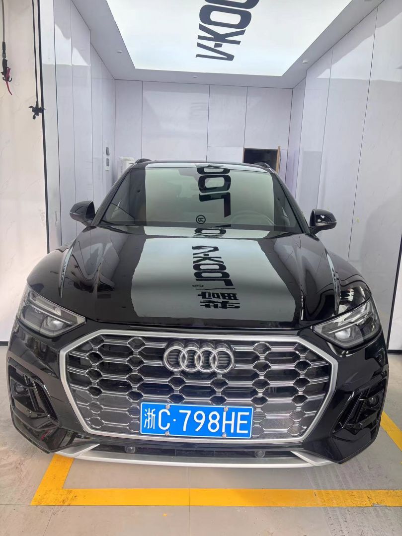 奥迪Q5装贴M7-钻石系列车衣7.5