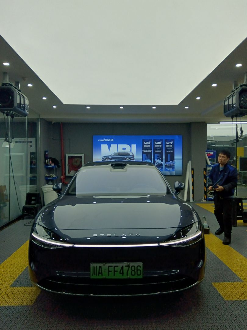 北汽享界S9装贴M6-钻石系列车衣6.5