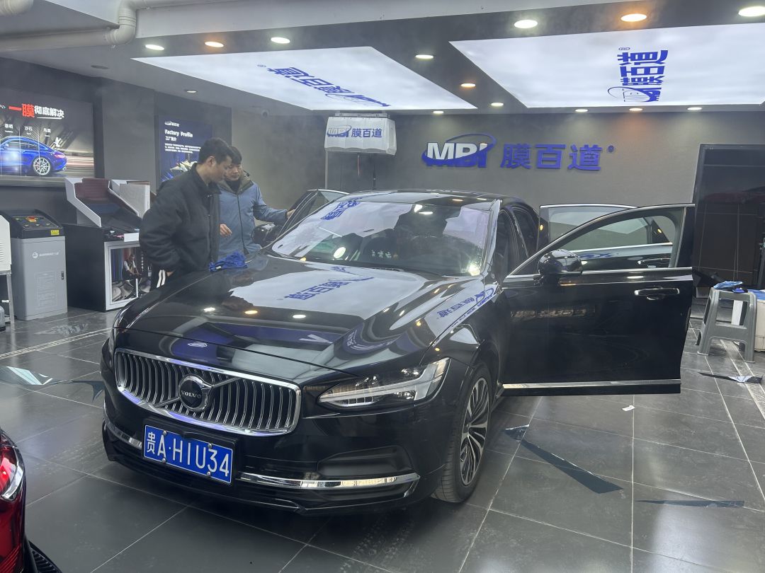 沃尔沃S90装贴睿耀系列太阳膜（非吸热型5G膜）70				