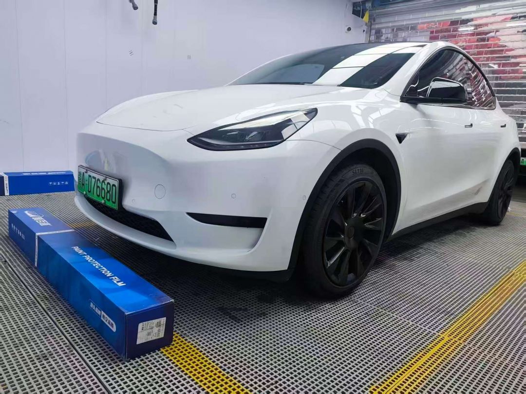 特斯拉ModelY装贴M6-钻石系列车衣6.5