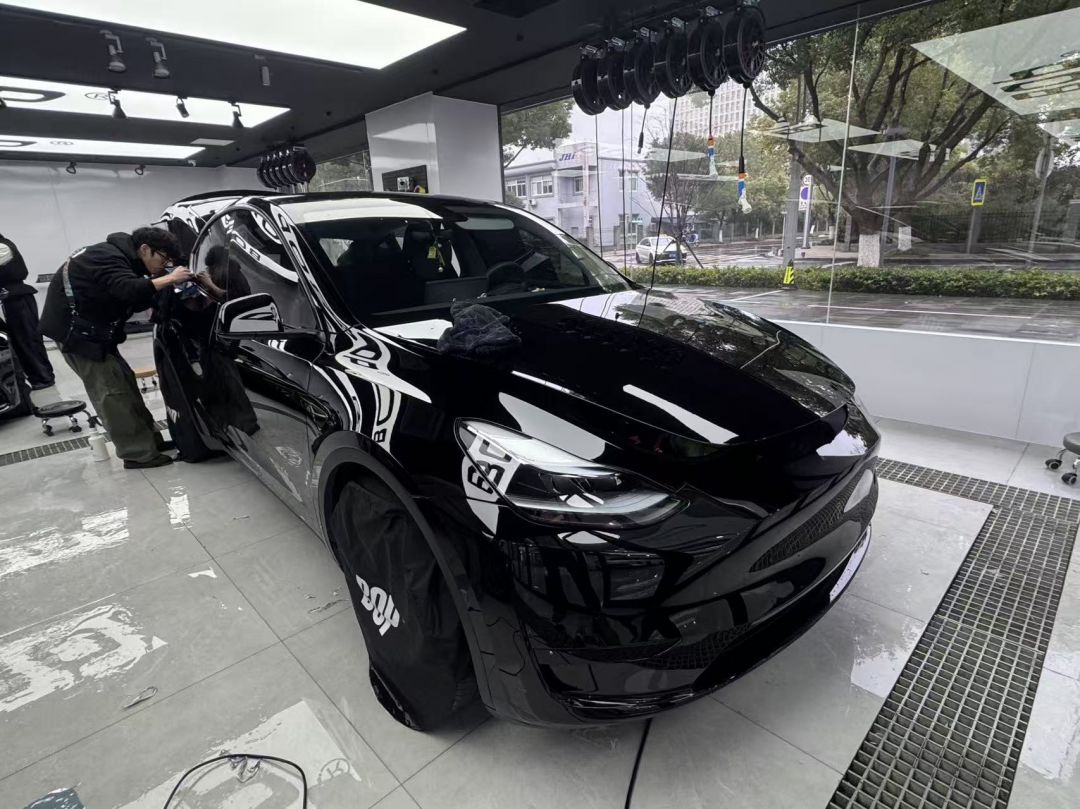 特斯拉Y装贴M7-钻石系列车衣7.5