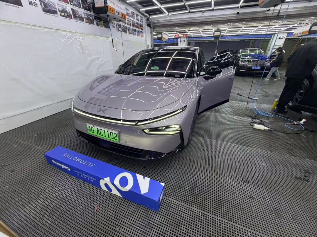 小鹏P7+装贴B7-铂金系列车衣7.5