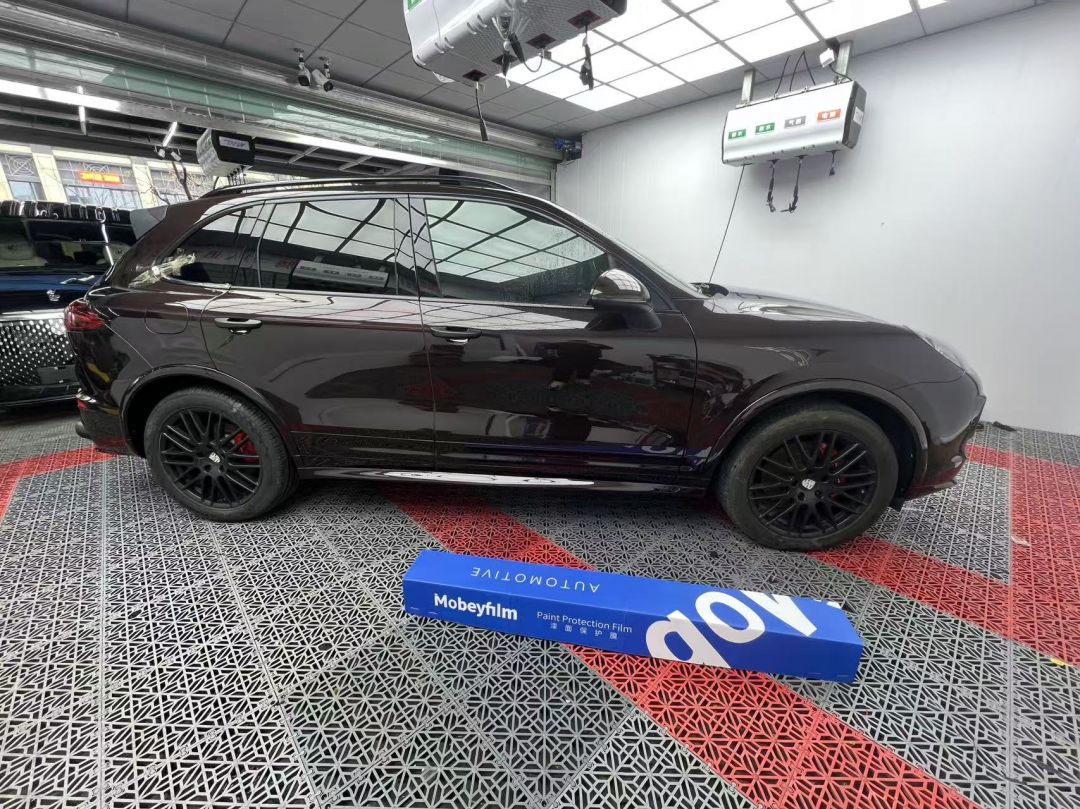 保时捷卡宴装贴B7-铂金系列车衣7.5