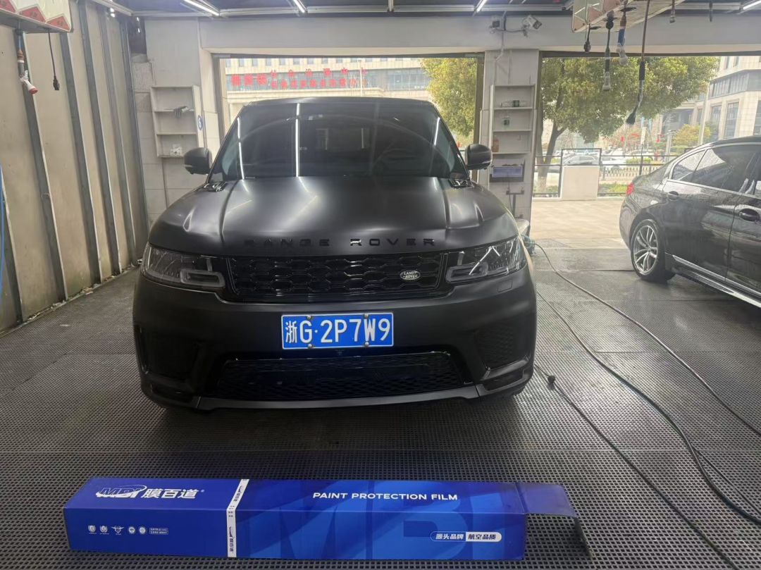 路虎揽胜运动装贴M7哑光-钻石系列车衣哑光